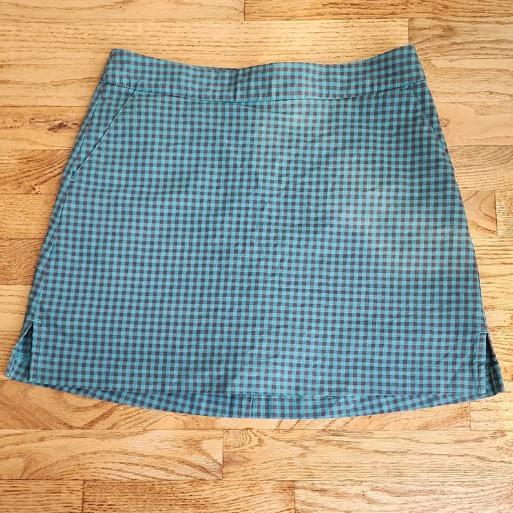 (6) Lady Hagen Golf Skort Plaid Sporty Athletic Athleisure Vacation Holiday